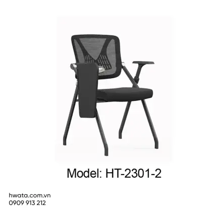 Ghế Xếp Văn Phòng Lưng Lưới Bàn Gấp Gọn Có Tay Vịn Hwata HT-2301-2