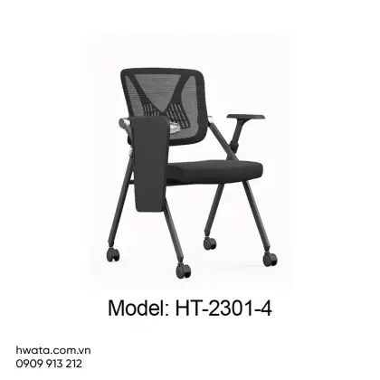 Ghế Xếp Văn Phòng Lưng Lưới Bàn Gấp Gọn Có Tay Vịn Hwata HT-2301-4
