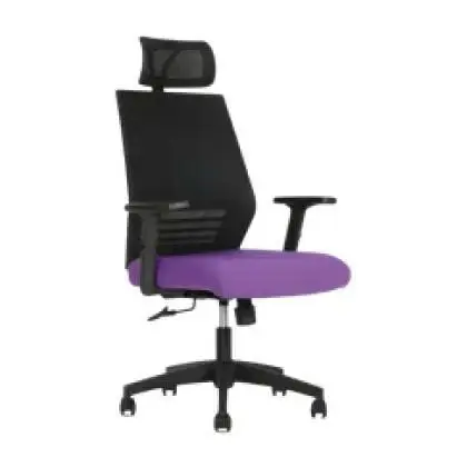 Ghế Xoay Văn Phòng Lưng Lưới Có Tay Vịn Hwata HT-HD-7056AX