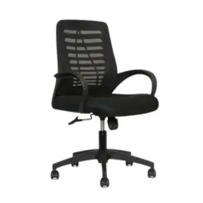 Ghế Xoay Văn Phòng Lưng Lưới Có Tay Vịn Hwata HT-HD-8007B