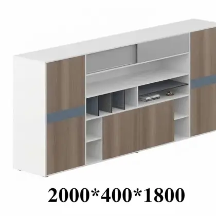 Tủ Tài Liệu Lãnh Đạo Cánh Gỗ, Kính HT-ALF-S0120