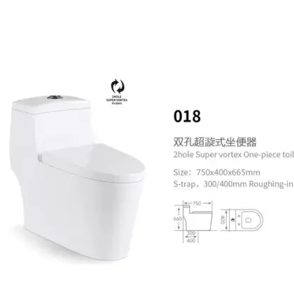 Bồn cầu nguyên khối Hwata 018
