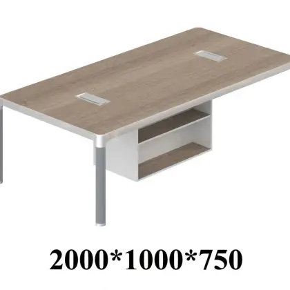 Bàn Làm Việc Văn Phòng Tủ Phụ Không Vách Ngăn HT-ALF-C0120-1