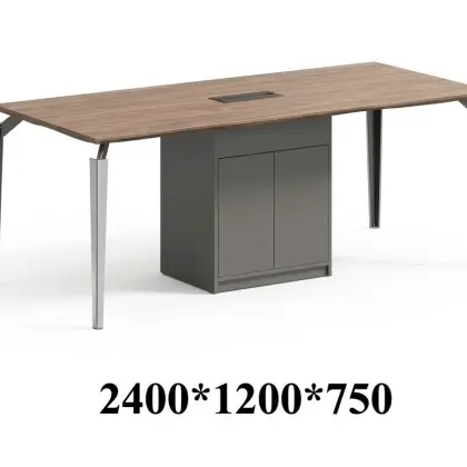 Bàn Làm Việc Chữ Nhật Tủ Phụ HT-VL-C0124