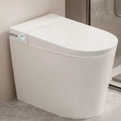 Bồn Cầu Cảm Biến Tự Động Nguyên Khối Hwata HT-D51A