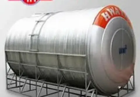 Bồn nước inox hwata 3500 lít ngang