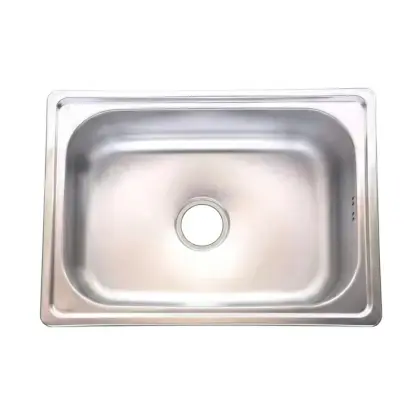 Chậu Rửa Chén Inox Hwata A7 Một Hộc