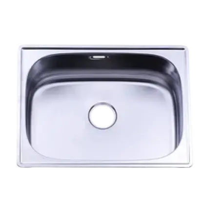 Chậu Rửa Chén Inox Hwata A3 Một Hộc