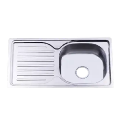Chậu Rửa Chén Inox Hwata B1 Một Hộc, Một Bàn