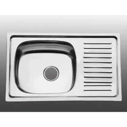 Chậu Rửa Chén Inox Hwata B2 Một Hộc, Một Cánh
