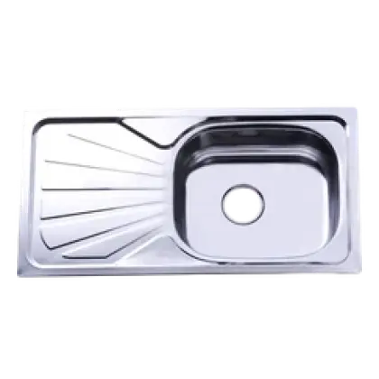 Chậu Rửa Chén Inox Hwata B3 Một Hộc, Một Bàn
