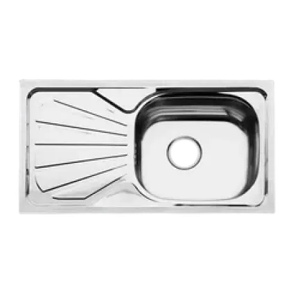 Chậu Rửa Chén Inox Hwata B7 Một Hộc, Một Bàn