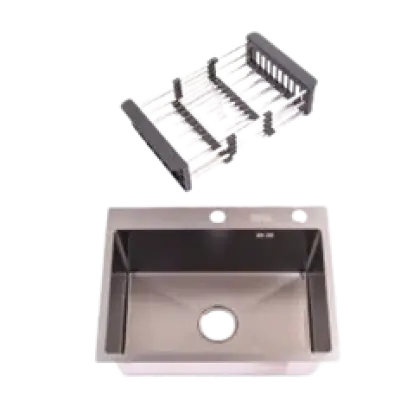 Chậu Rửa Chén Inox Hwata AV5 Một Hộc