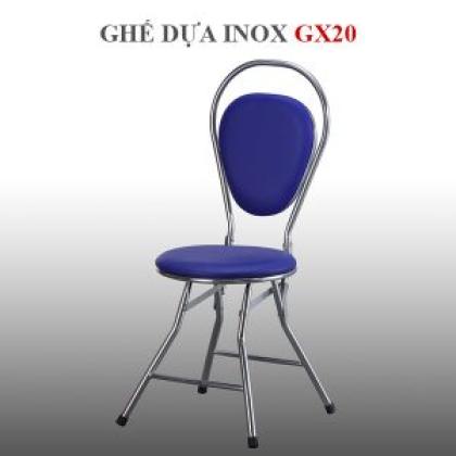 Ghế Xếp Inox Mặt Simili Hwata GX20
