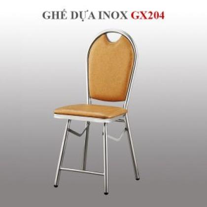 Ghế Xếp Inox Mặt Simili Hwata GX204
