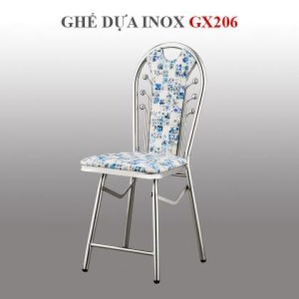 Ghế Xếp Inox Mặt Simili Hwata GX206