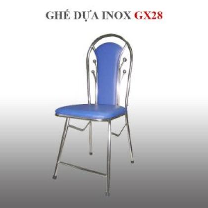 Ghế Dựa Inox Mặt Hwata Simili GX28