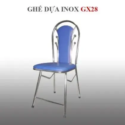 Ghế Dựa Inox Mặt Hwata Simili GX28