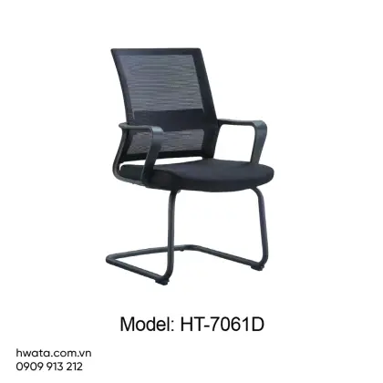 Ghế Chân Quỳ Văn Phòng Lưng Lưới Có Tay Hwata HT-7061D