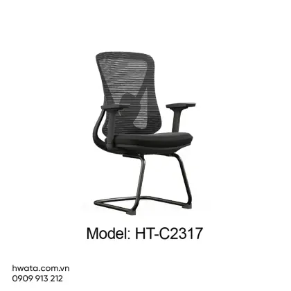 Ghế Chân Quỳ Văn Phòng Lưng Lưới Có Tay Hwata HT-C2317