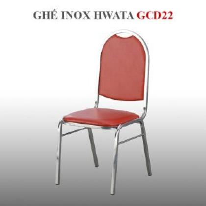 Ghế Dựa Inox Cố Định Simili Hwata GCD22