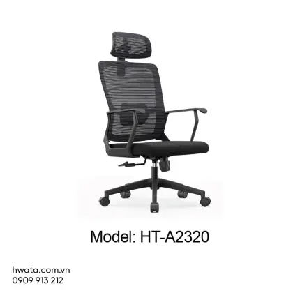 Ghế Xoay Văn Phòng Lưng Lưới Có Tay Hwata HT-A2320