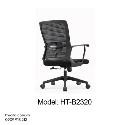 Ghế Xoay Văn Phòng Lưng Lưới Có Tay Hwata HT-B2320