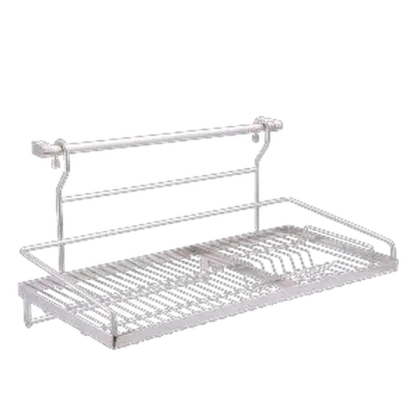 Kệ Treo Úp Chén 1 Tầng Inox Hwata HWKC1