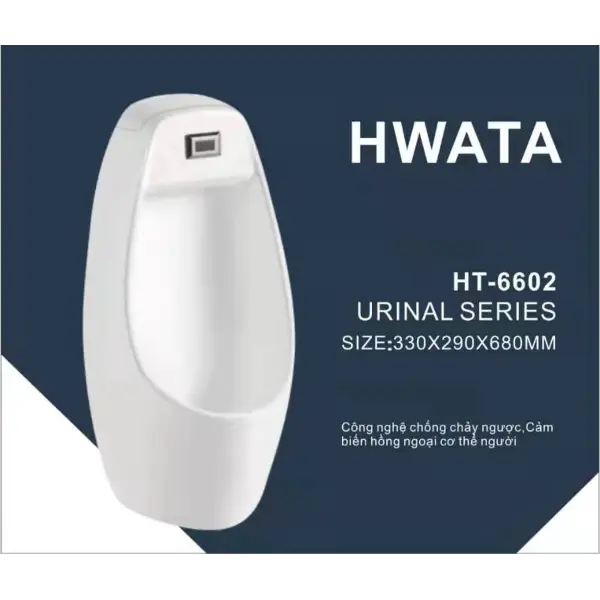 Bồn tiểu nam cảm ứng Hwata 6602