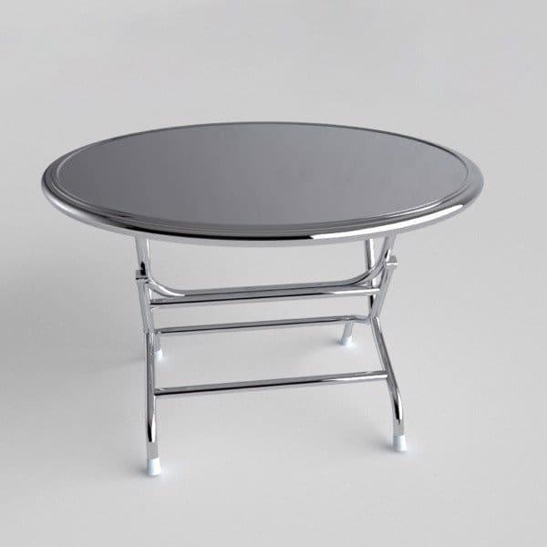 Bàn Tròn Inox- Chân rời BT 14
