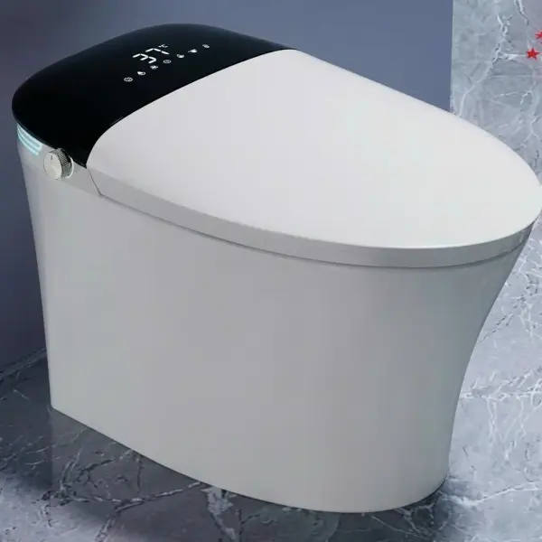Bồn Cầu Cảm Biến Tự Động Nguyên Khối Hwata HT-D17C