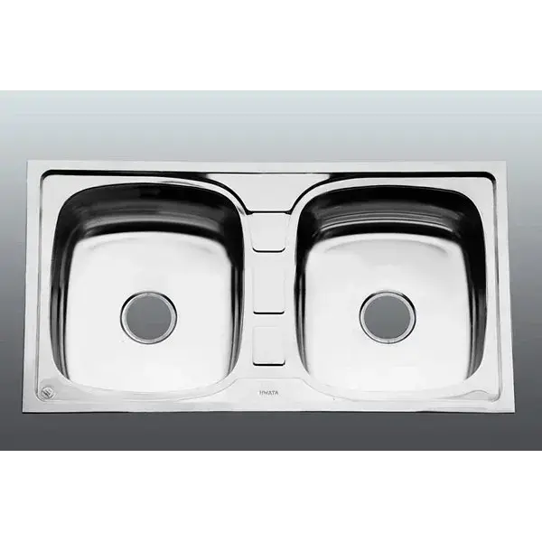 Chậu Rửa Chén Inox Hai Hộc Hwata BD7 