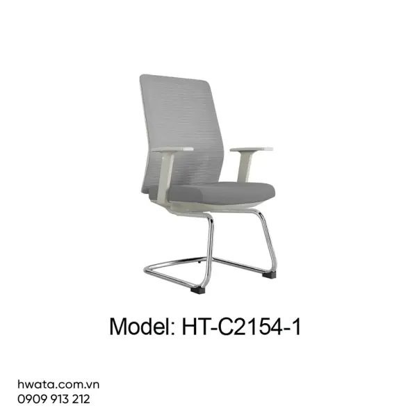 Ghế Chân Quỳ Văn Phòng Lưng Lưới Có Tay Hwata HT-C2154-1