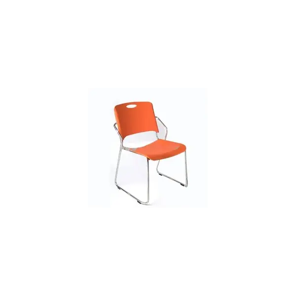Ghế Dựa Inox Hwata Cố Định Mặt Nhựa GCD25