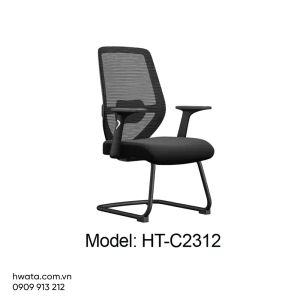 Ghế Chân Quỳ Văn Phòng Lưng Lưới Có Tay Hwata HT-C2312