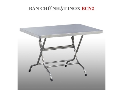 Bàn Chữ Nhật Inox BCN2