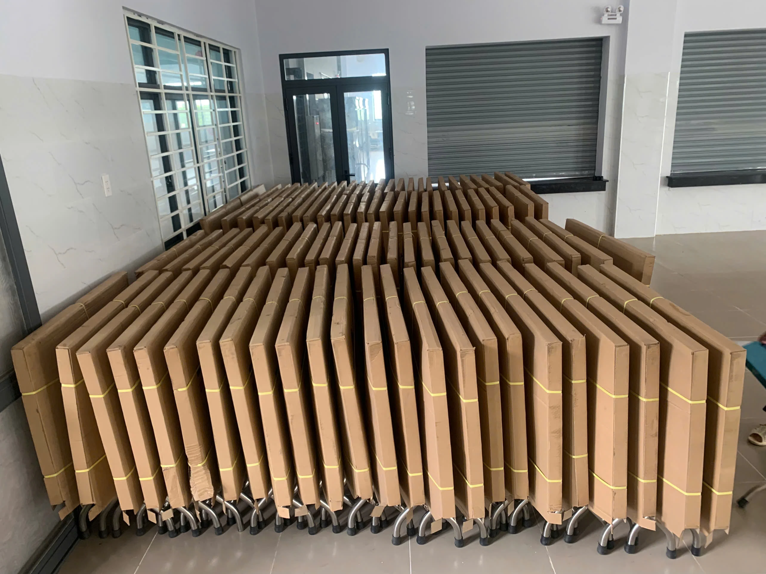 Bàn inox tròn Nha Trang BT10 BT12 BT14 HWATA