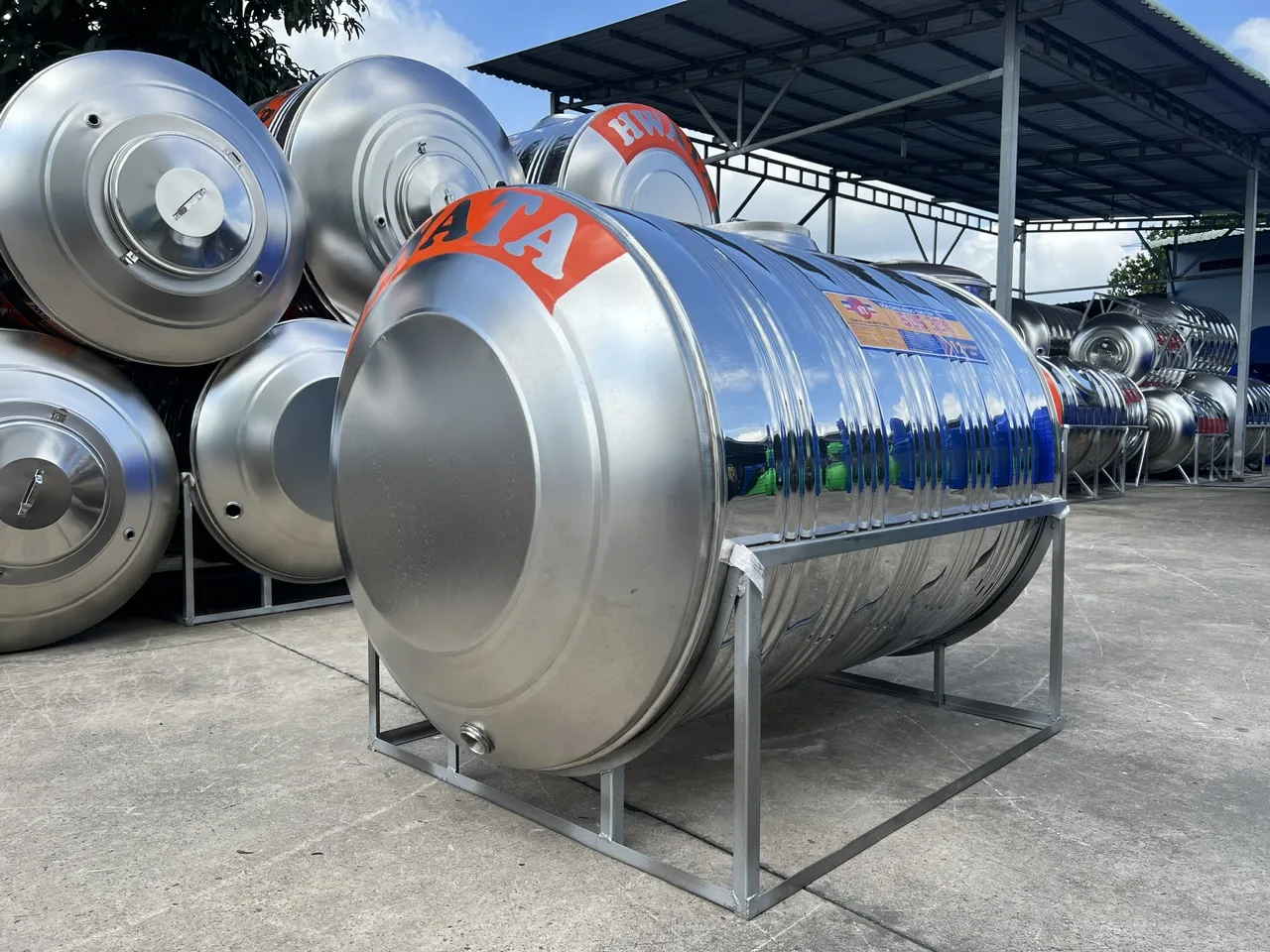 Chọn dung tích bồn nước inox ngang theo nhu cầu sử dụng