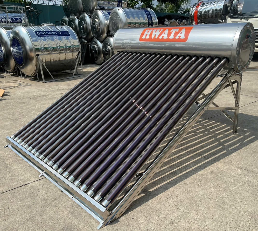 Máy nước nóng năng lượng mặt trời Hwata 200L 20 ống F58