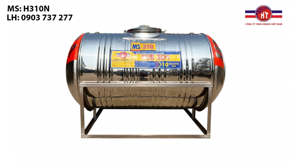 Bồn inox Hwata 300 ngang