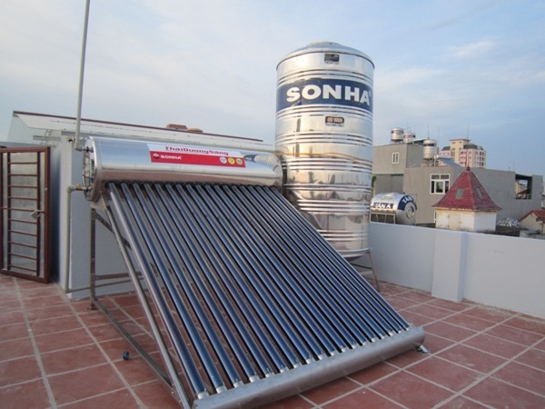Máy nước nóng thái dương năng Sơn Hà